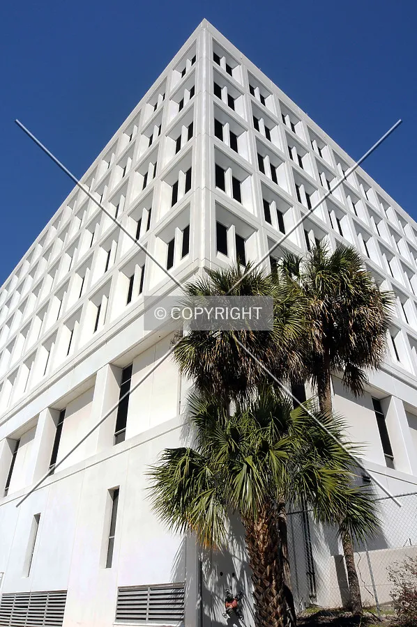 Looking up from the southeast