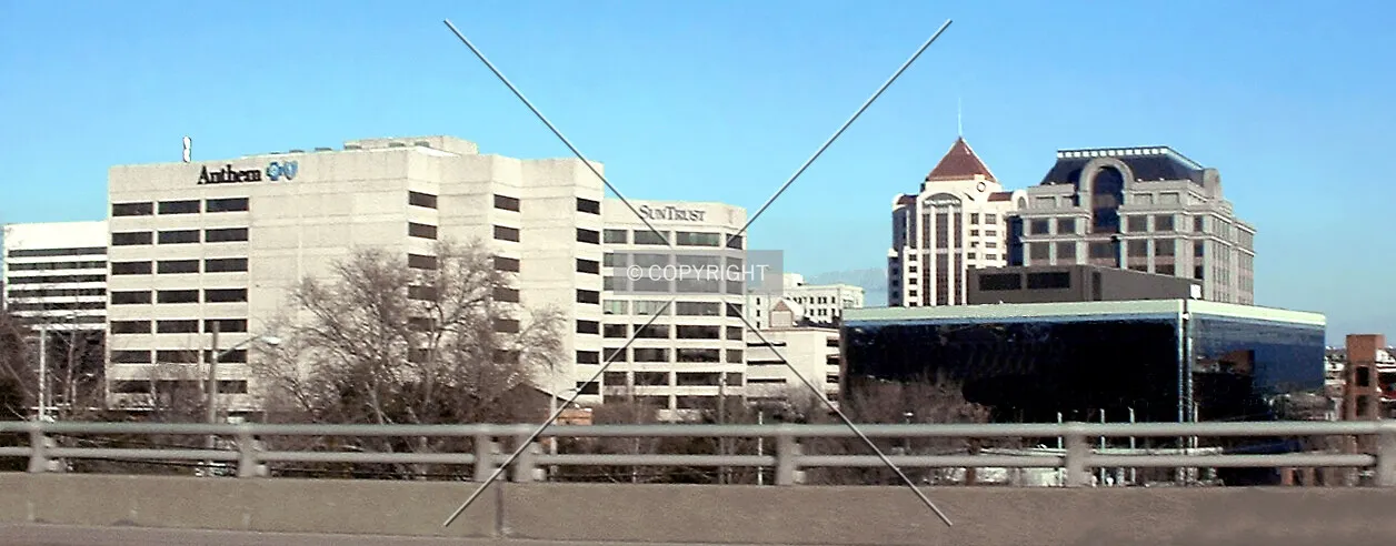 View from the southeast