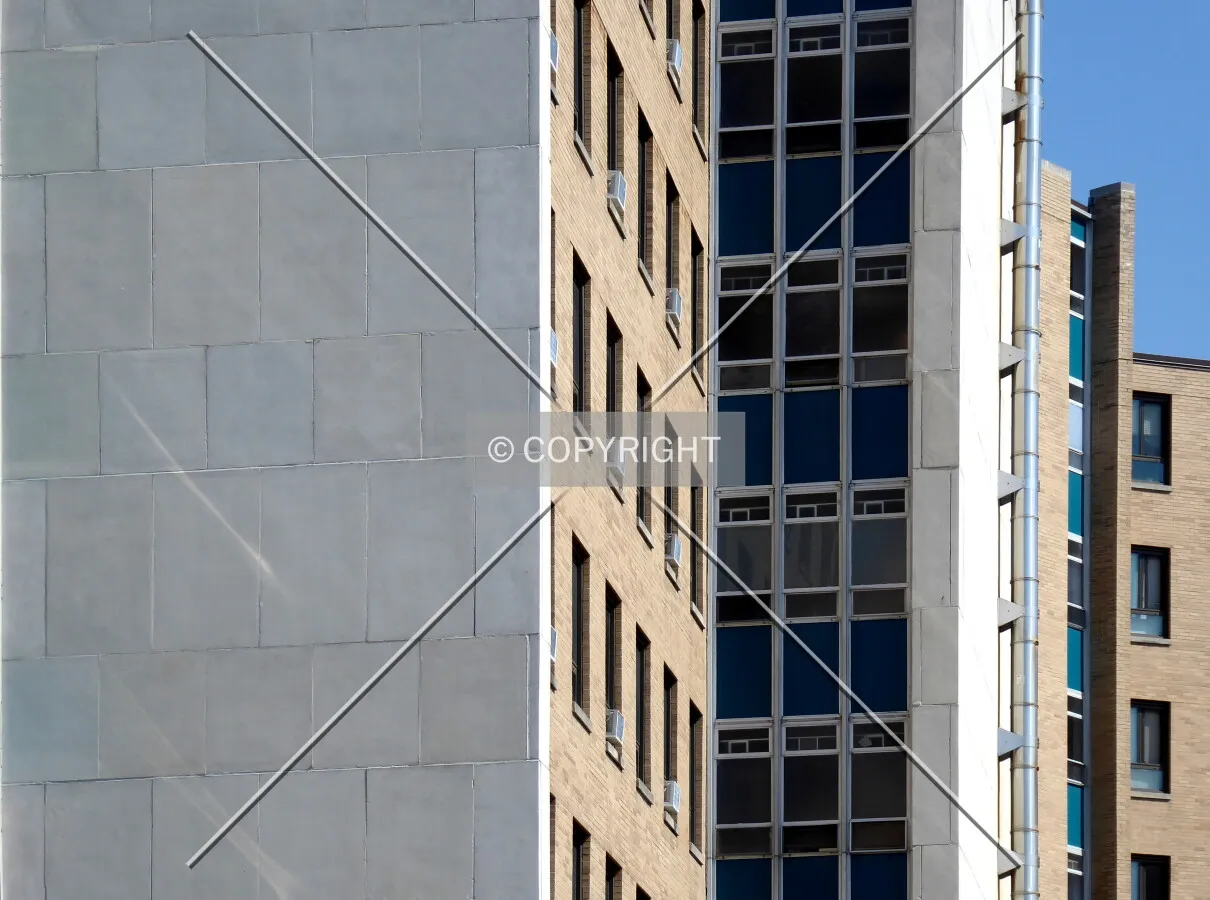 Southwest corner detail