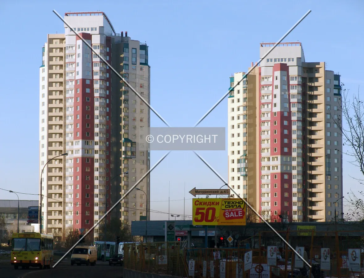 Towers 2 and 4