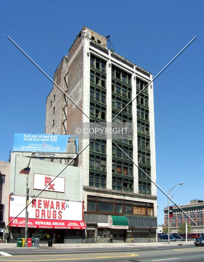 View from the southeast across Broad Street