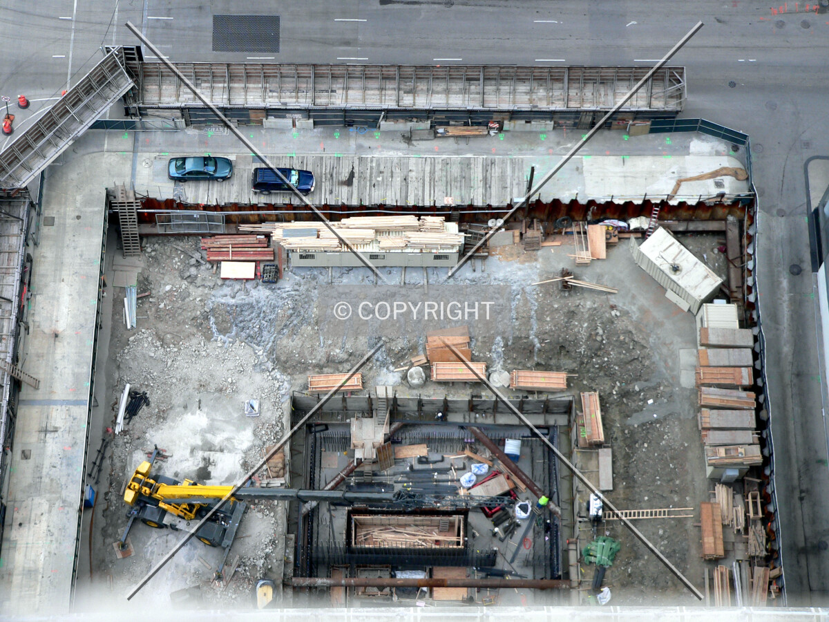 View from the 35th floor of the LaSalle Wacker Building