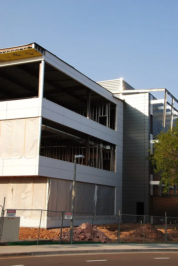 View to the northeast