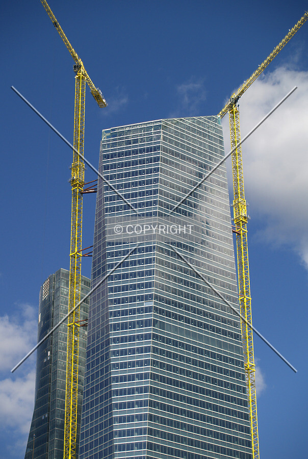 Looking up from the southwest