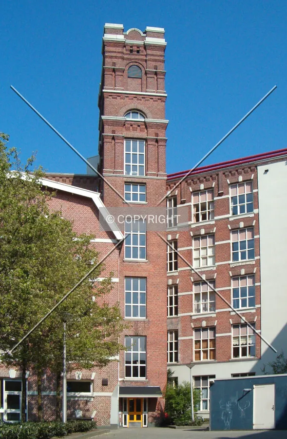 Former textile works now used as residence