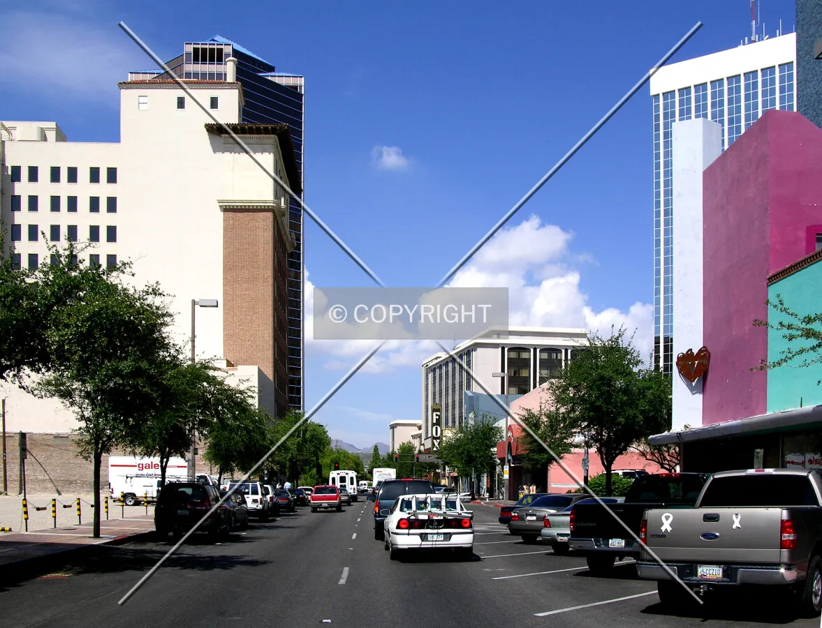 Looking west from Stone Avenue