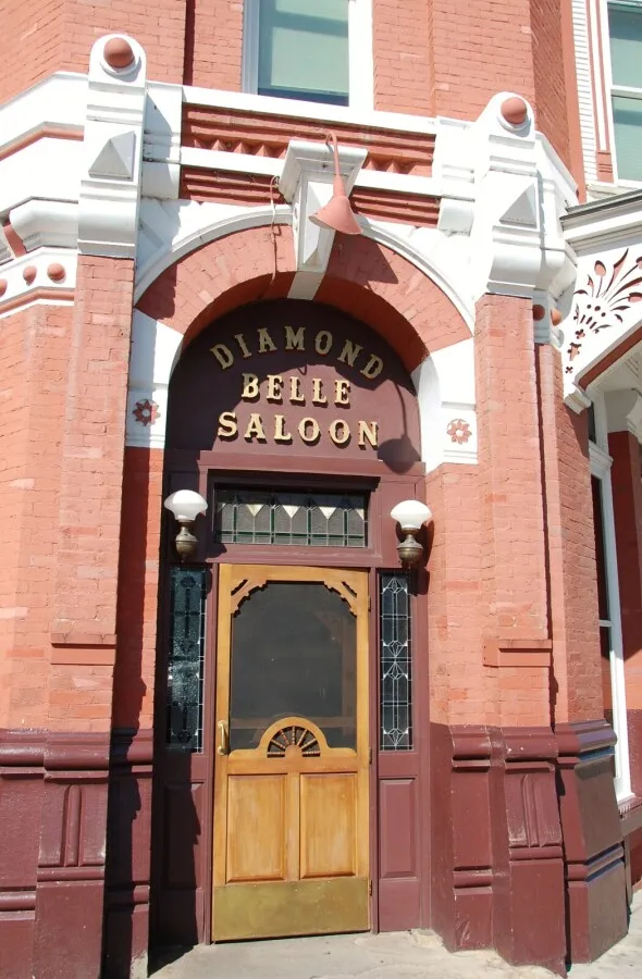 Saloon entrance