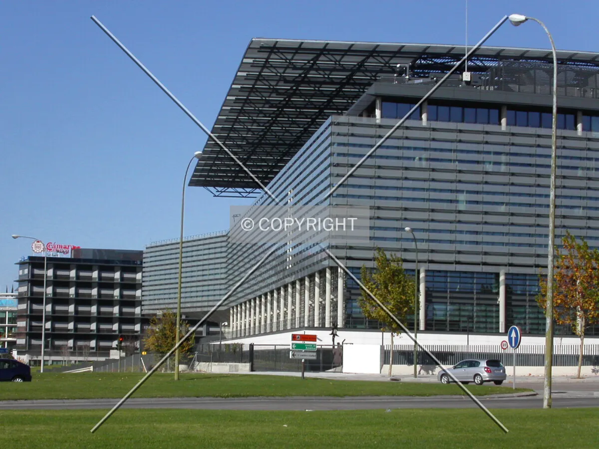 Eastern facade of the building