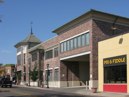View to the northwest across West 50th Street