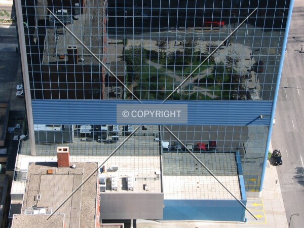 Base from the Foshay Tower Observation Deck
