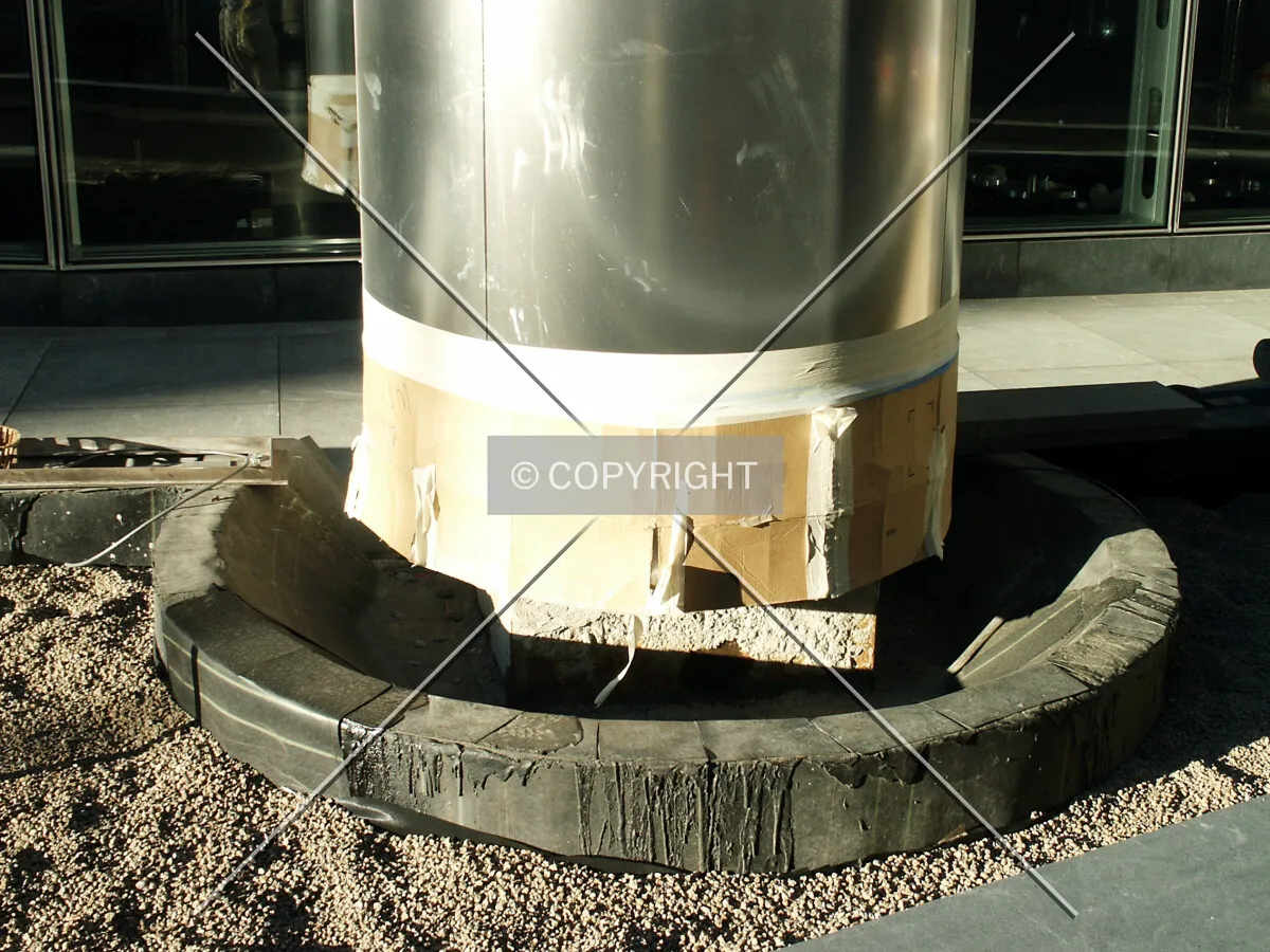 Base of a column