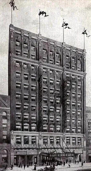 View from the north