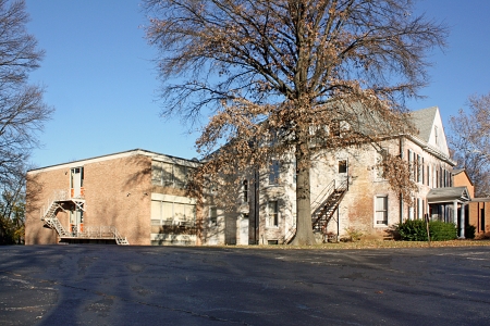 View from the southeast