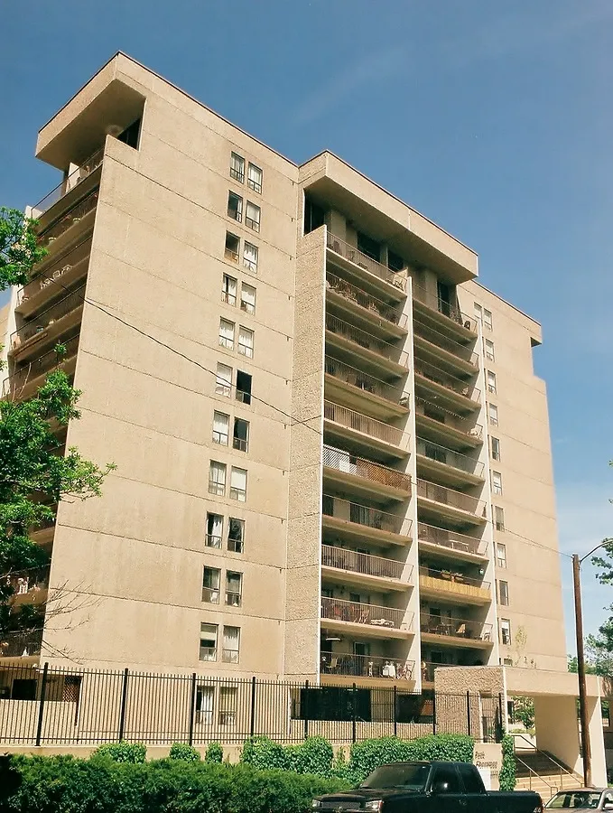 View from the southeast