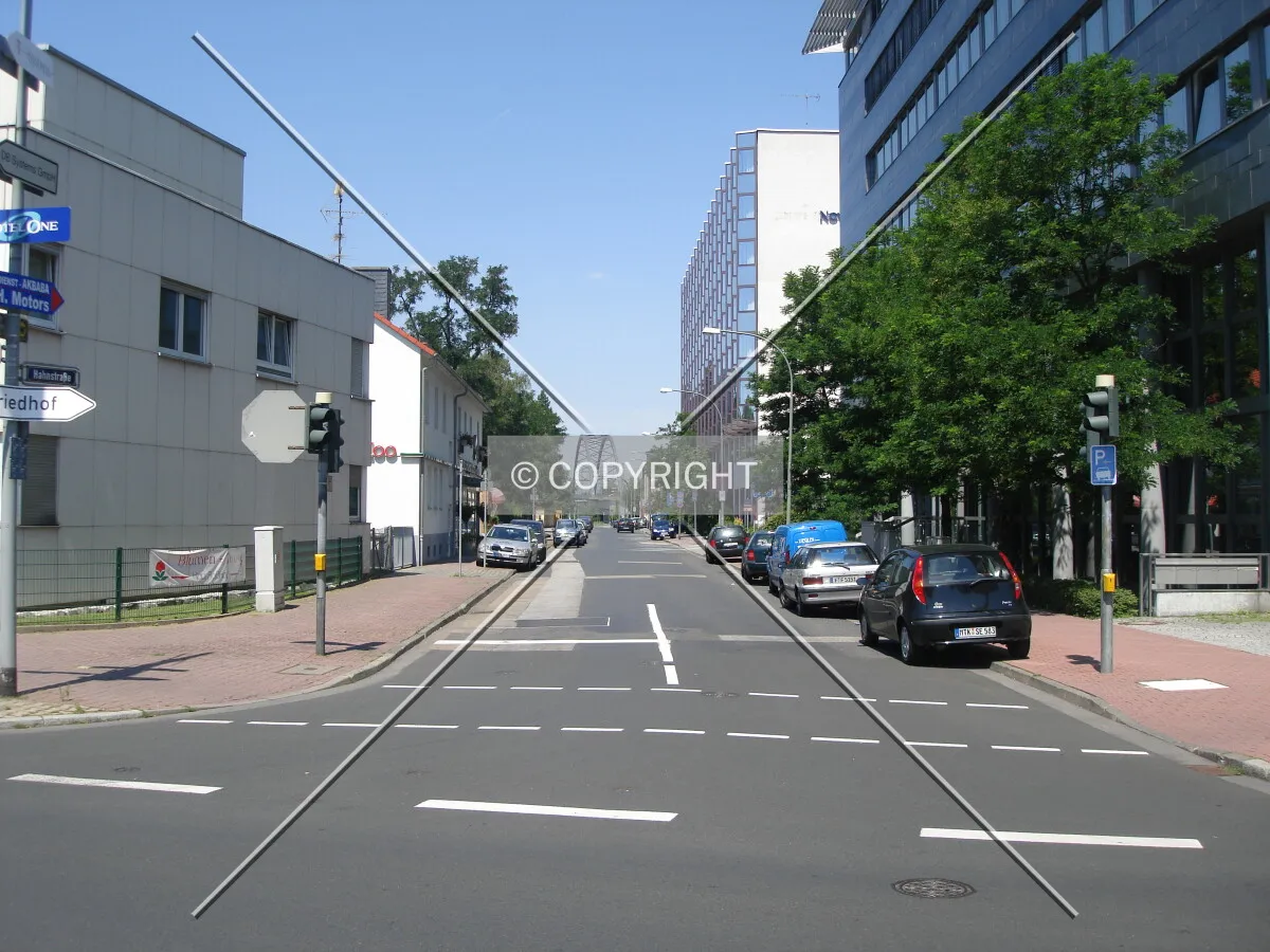 Hahnstraße at Goldsteinstraße