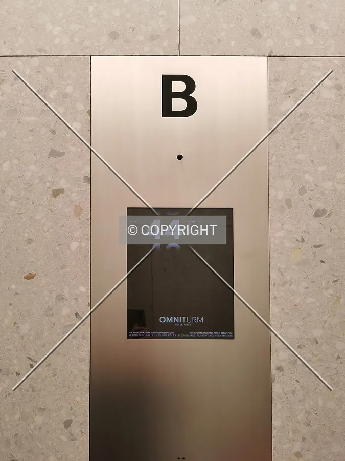 Inside a Schindler elevator