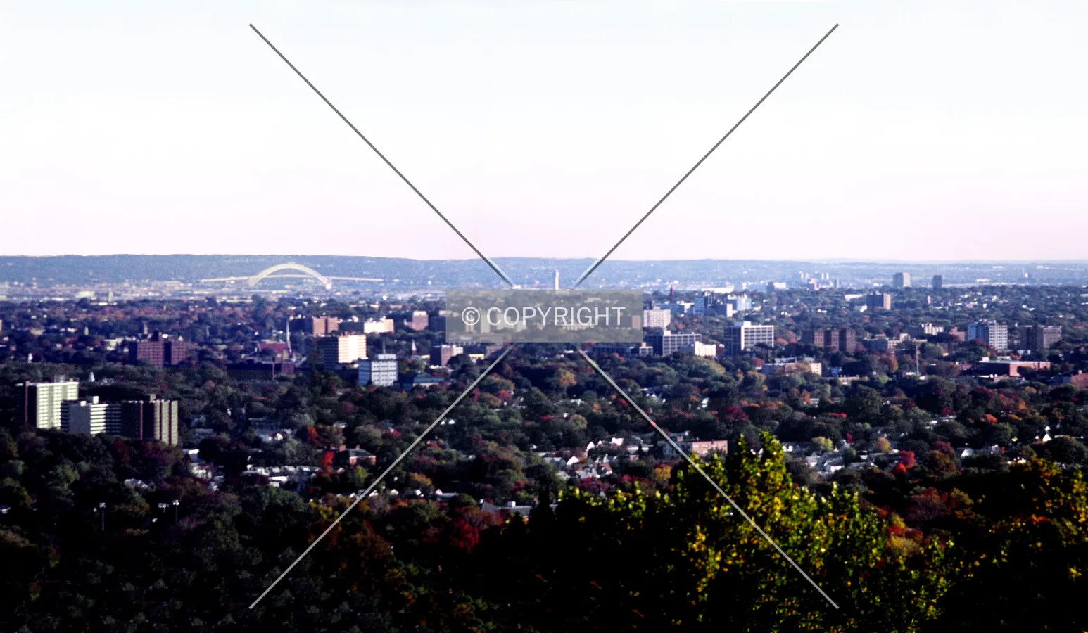 Central East Orange from the northwest