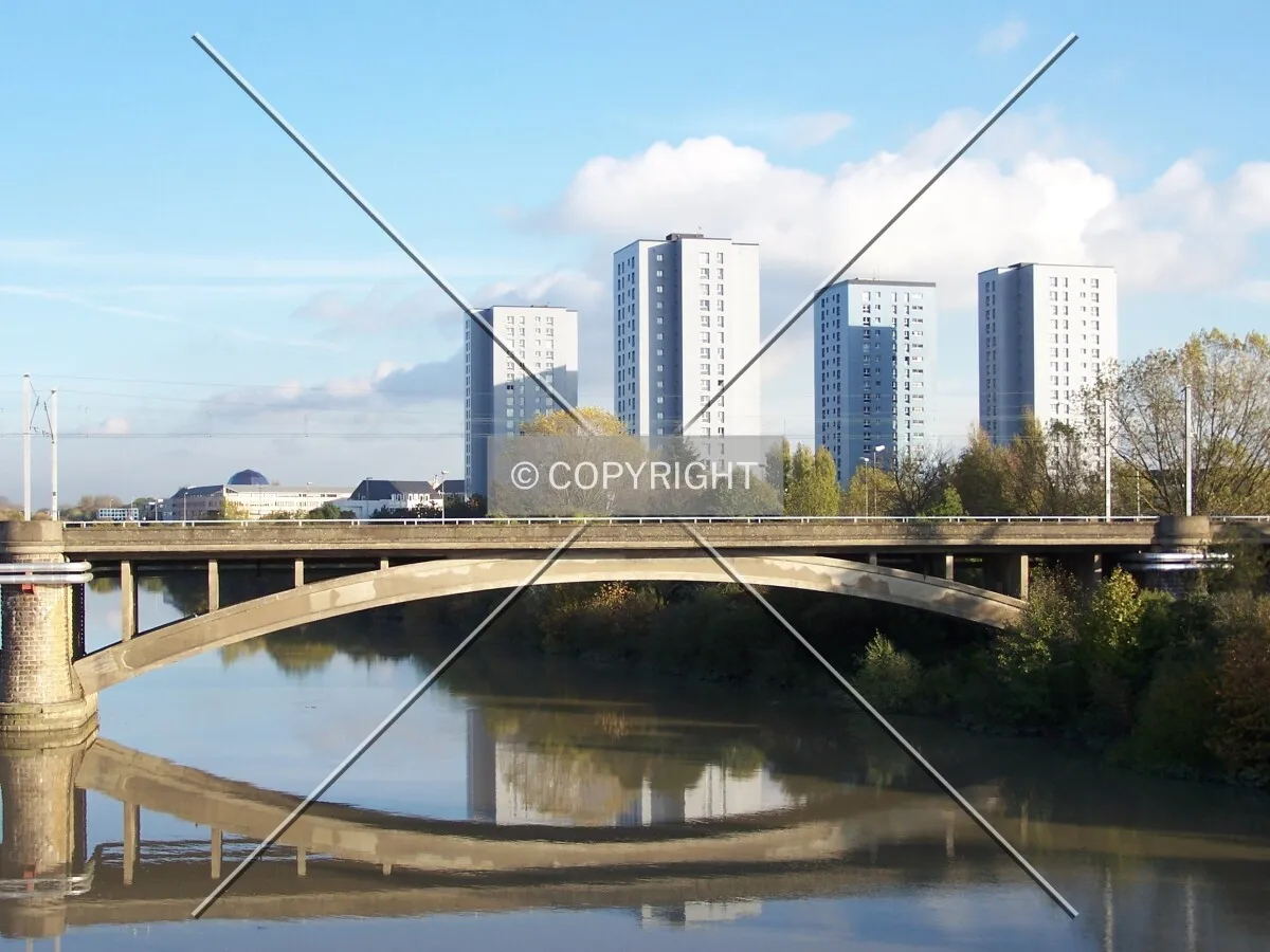 Vue depuis l'Ouest