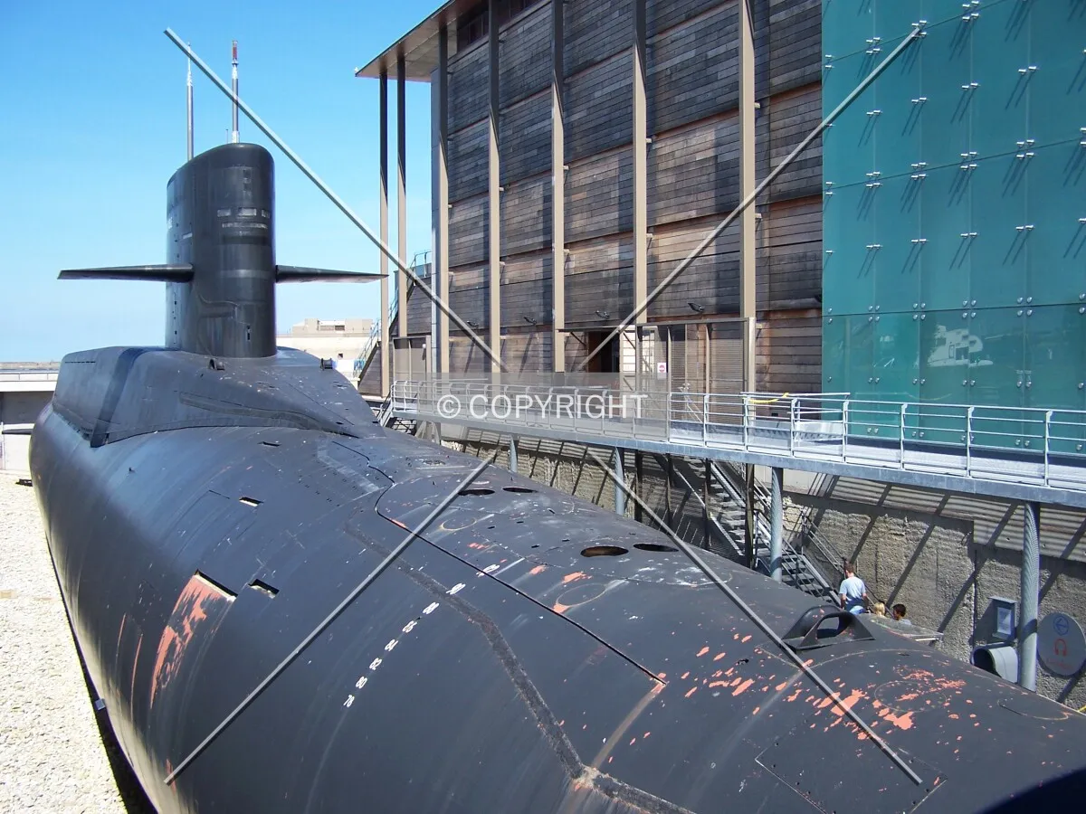 Le sous-marin le Redoutable, étape de la visite de la Cité de la Mer