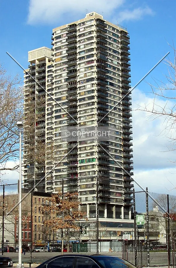 View from the southeast