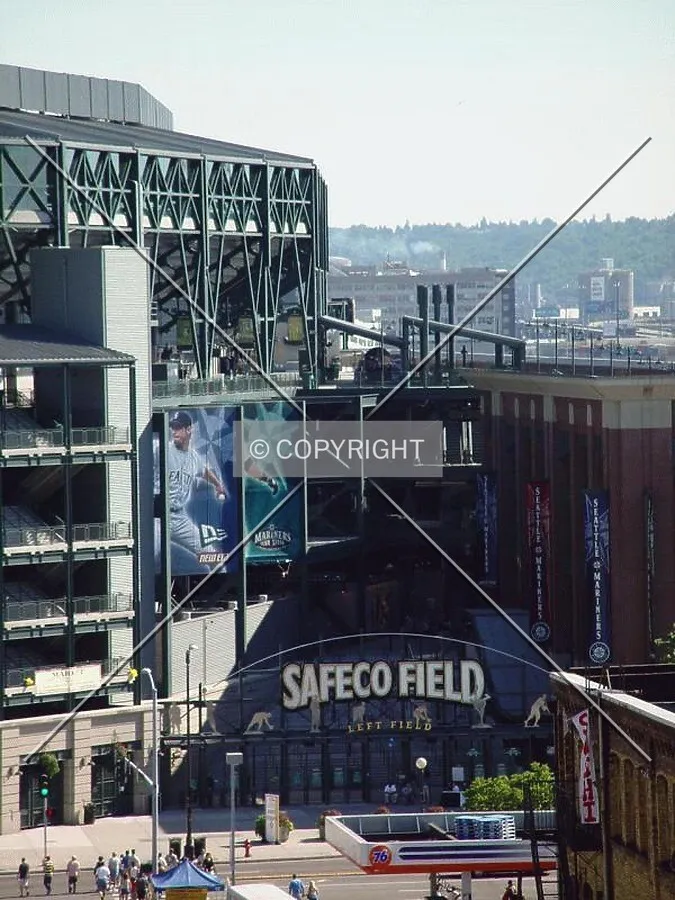 SAFECO Field seen here from neighboring Seahawks Stadium