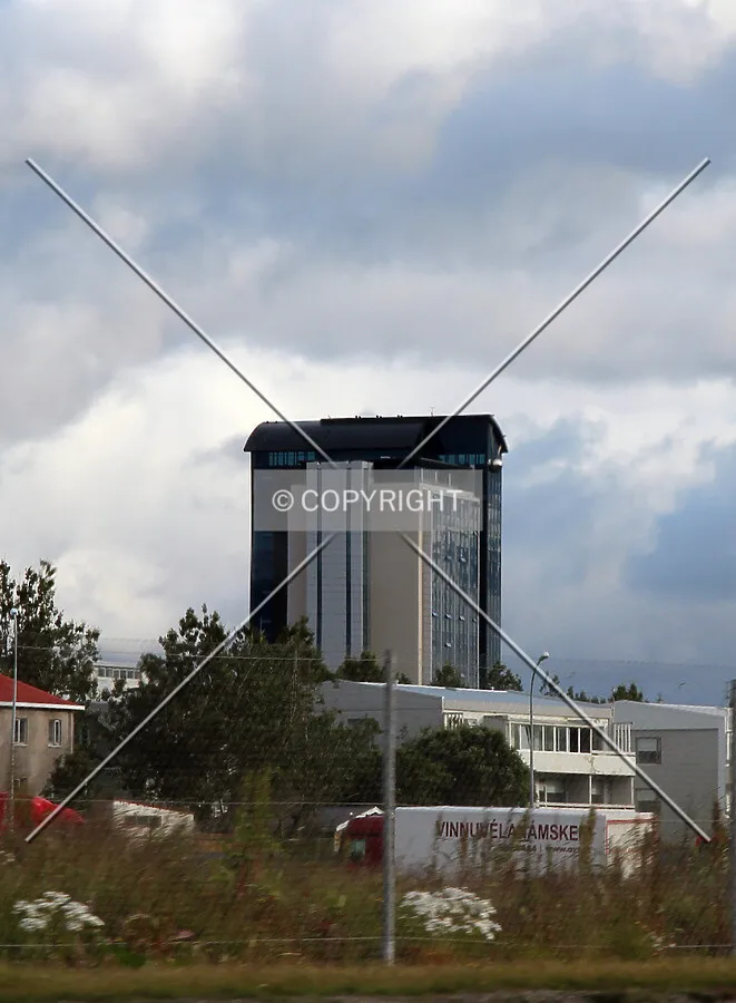 View from the north.