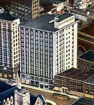 Vintage view from the southwest