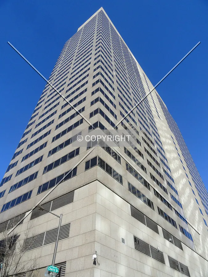 Southwest corner from Cherry Street