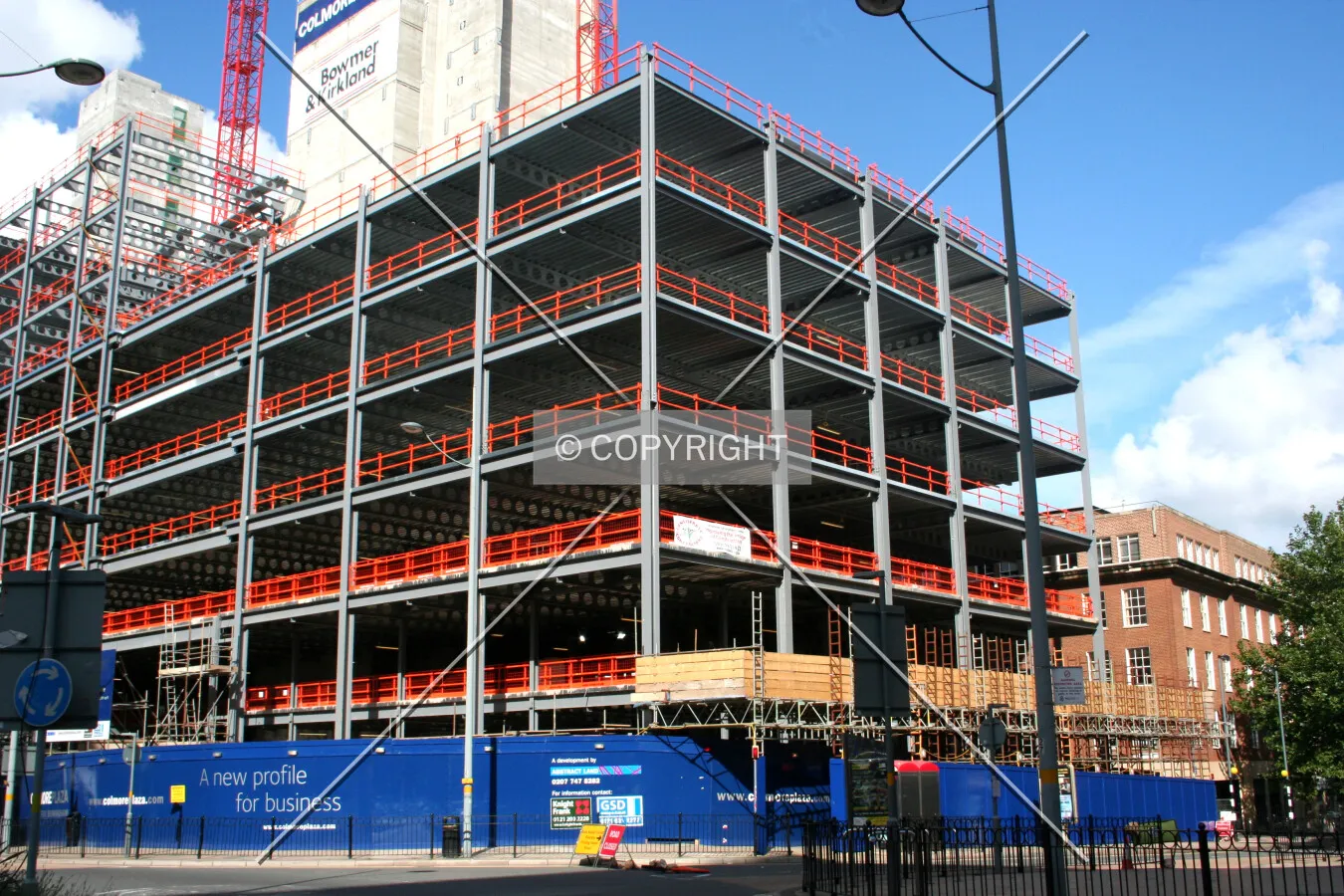 View from Colmore Circus Queensway