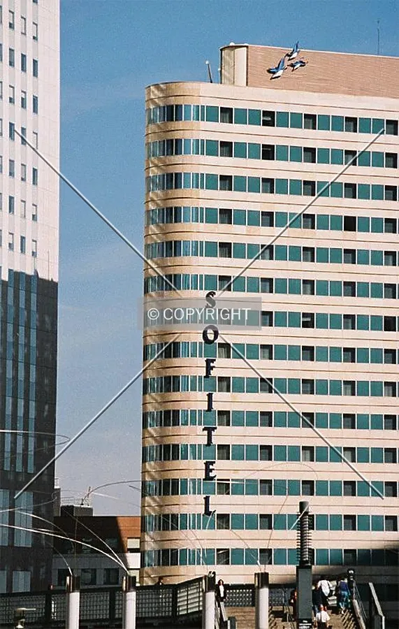 Edge of the building