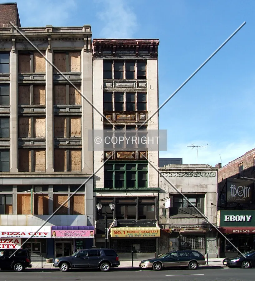 View from the northeast across Market Street