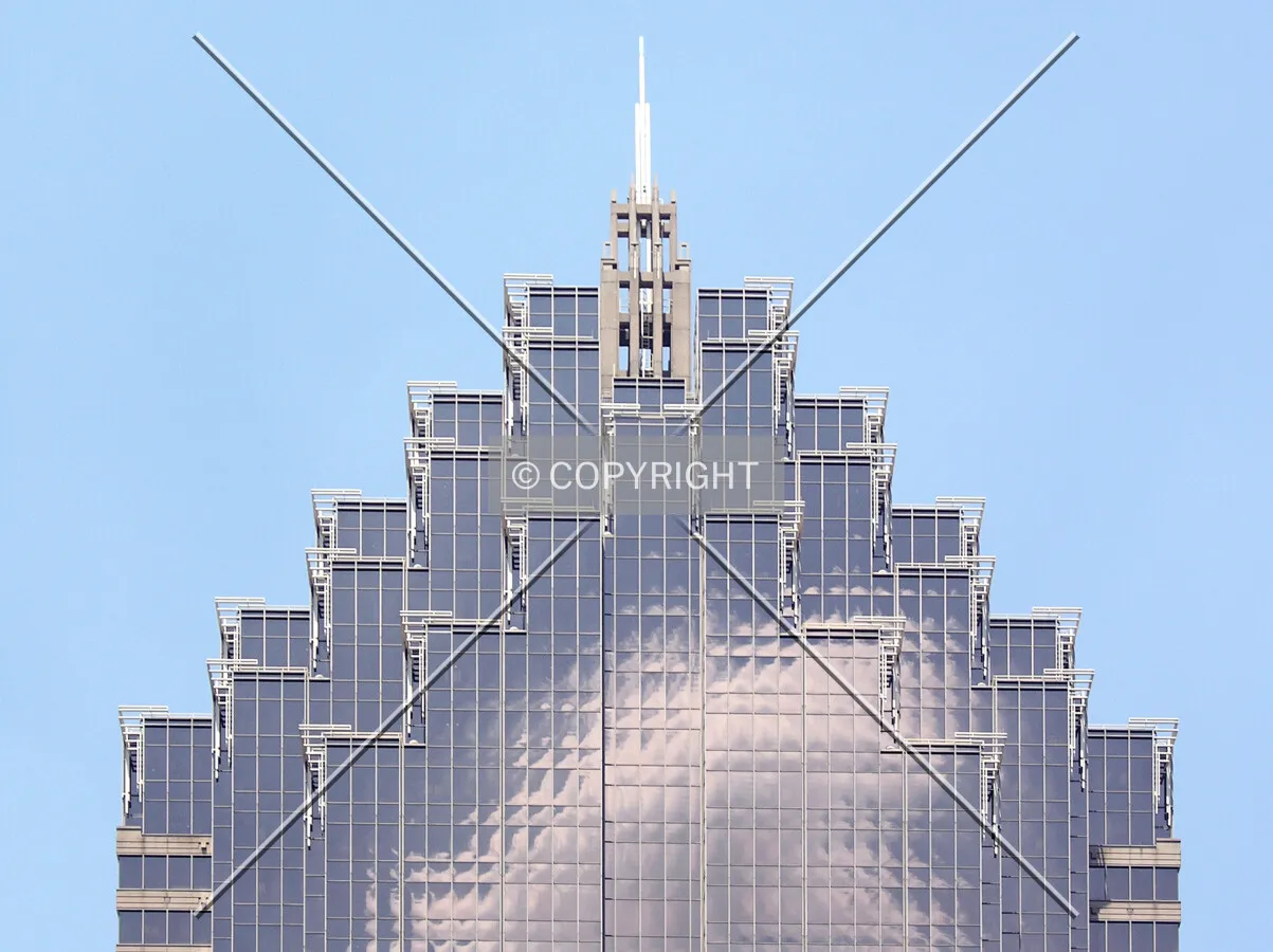 Upper floors from the southwest