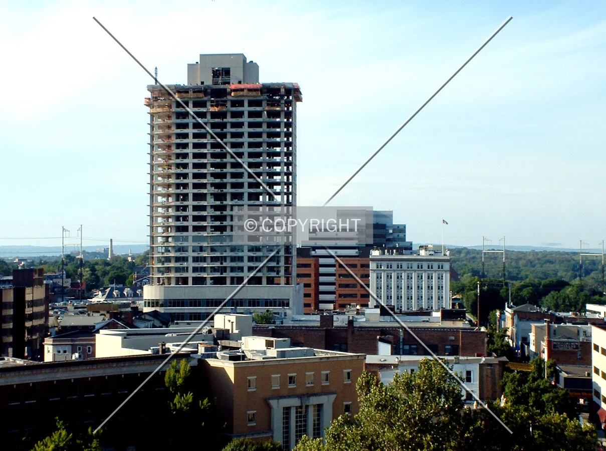 View from the southeast