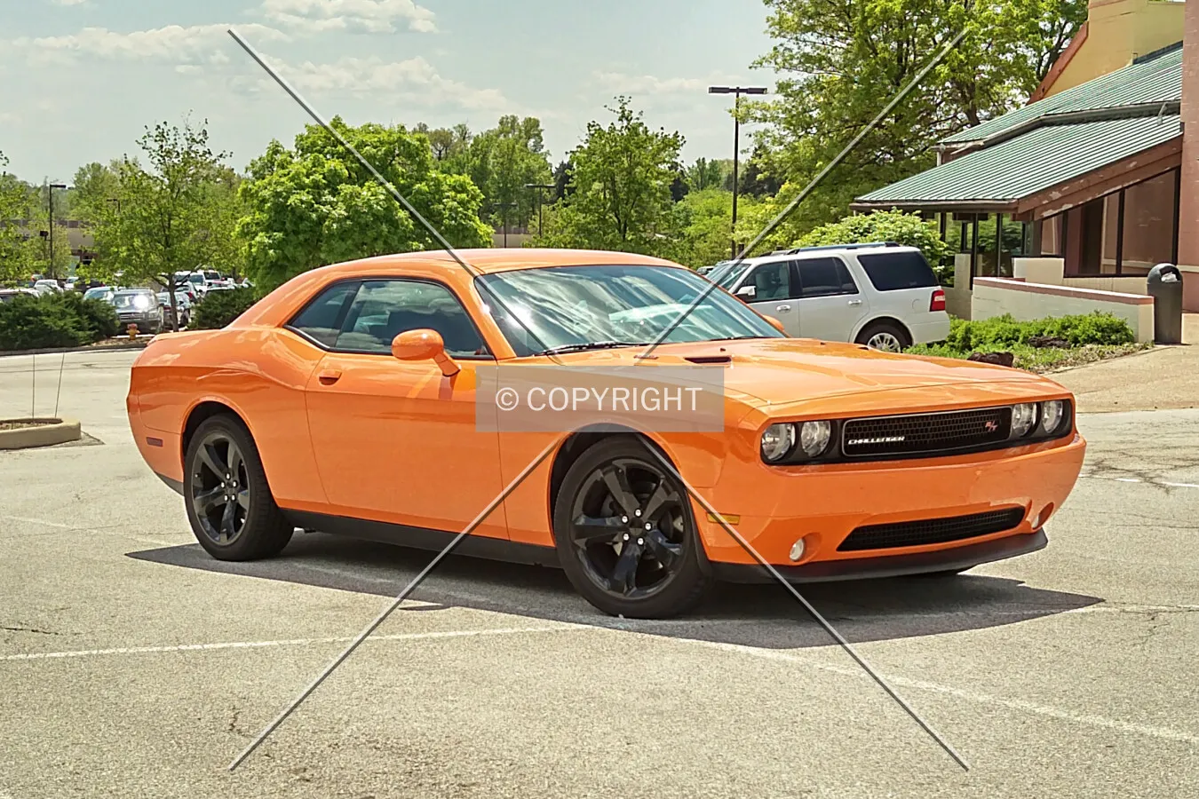 A Dodge Challenger R/T