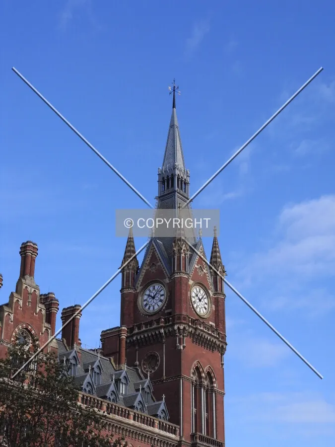 St. Pancras Chambers clock tower
