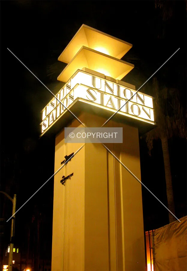 Entrance sign