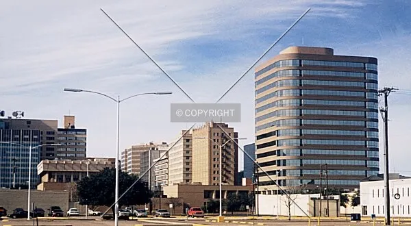 Buildings in downtown Midland