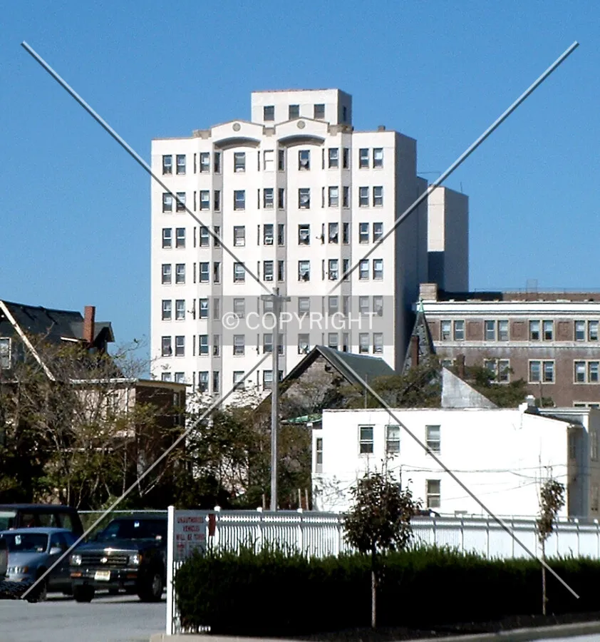 View from the southeast