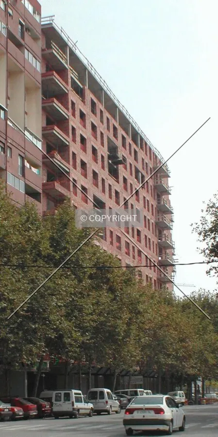 View of the building from Avinguda Diagonal