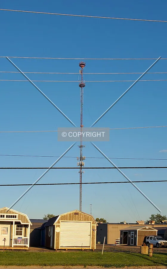 Northwest view; May 29, 2020