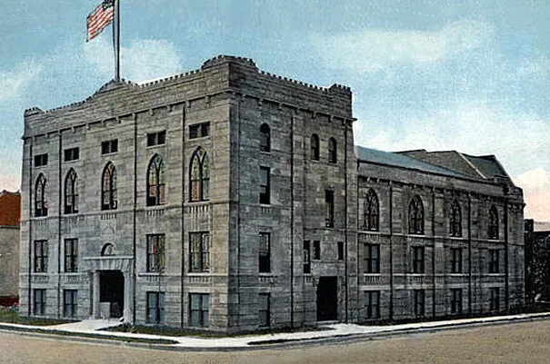 View from the northeast