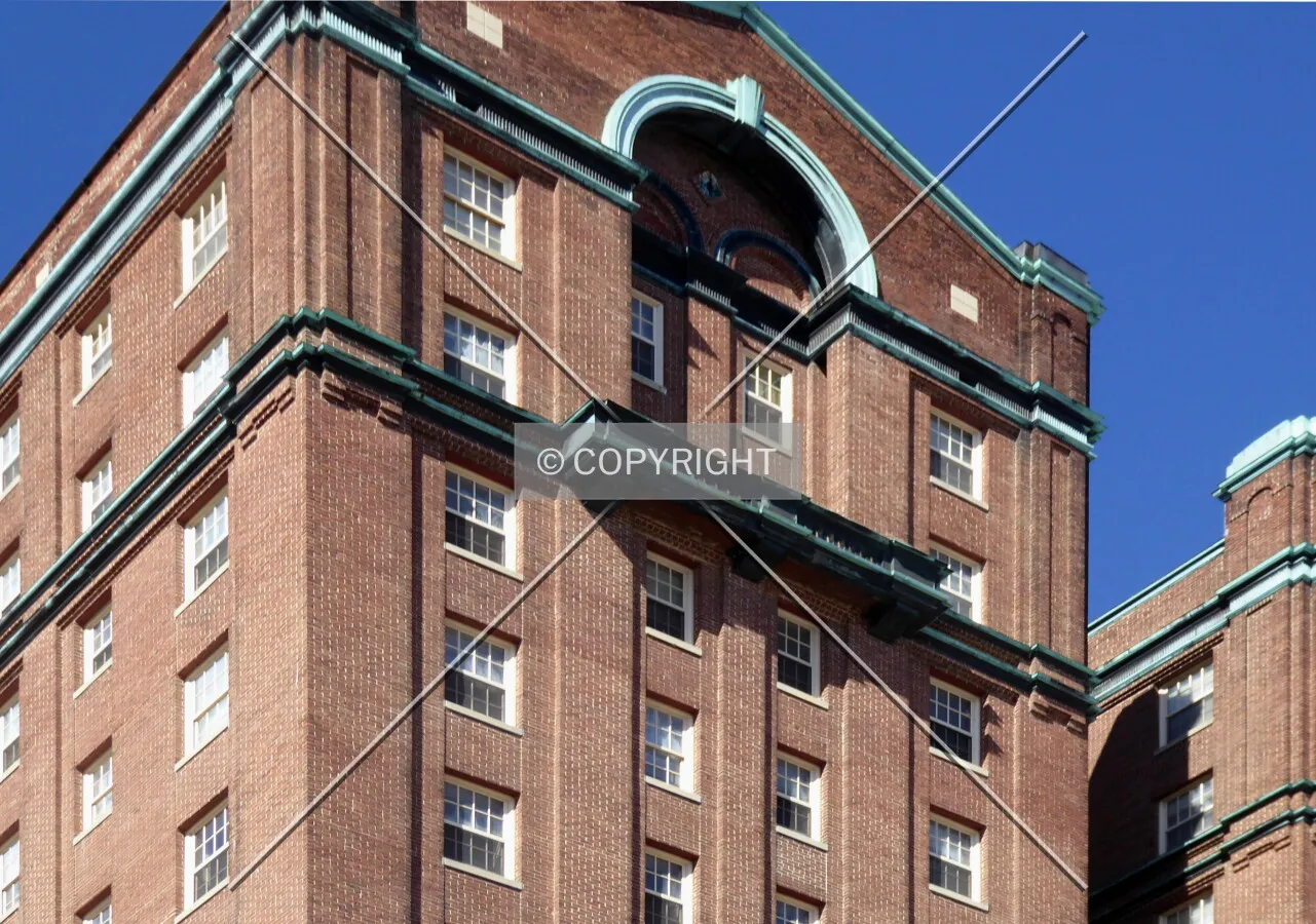 Southern facade detail