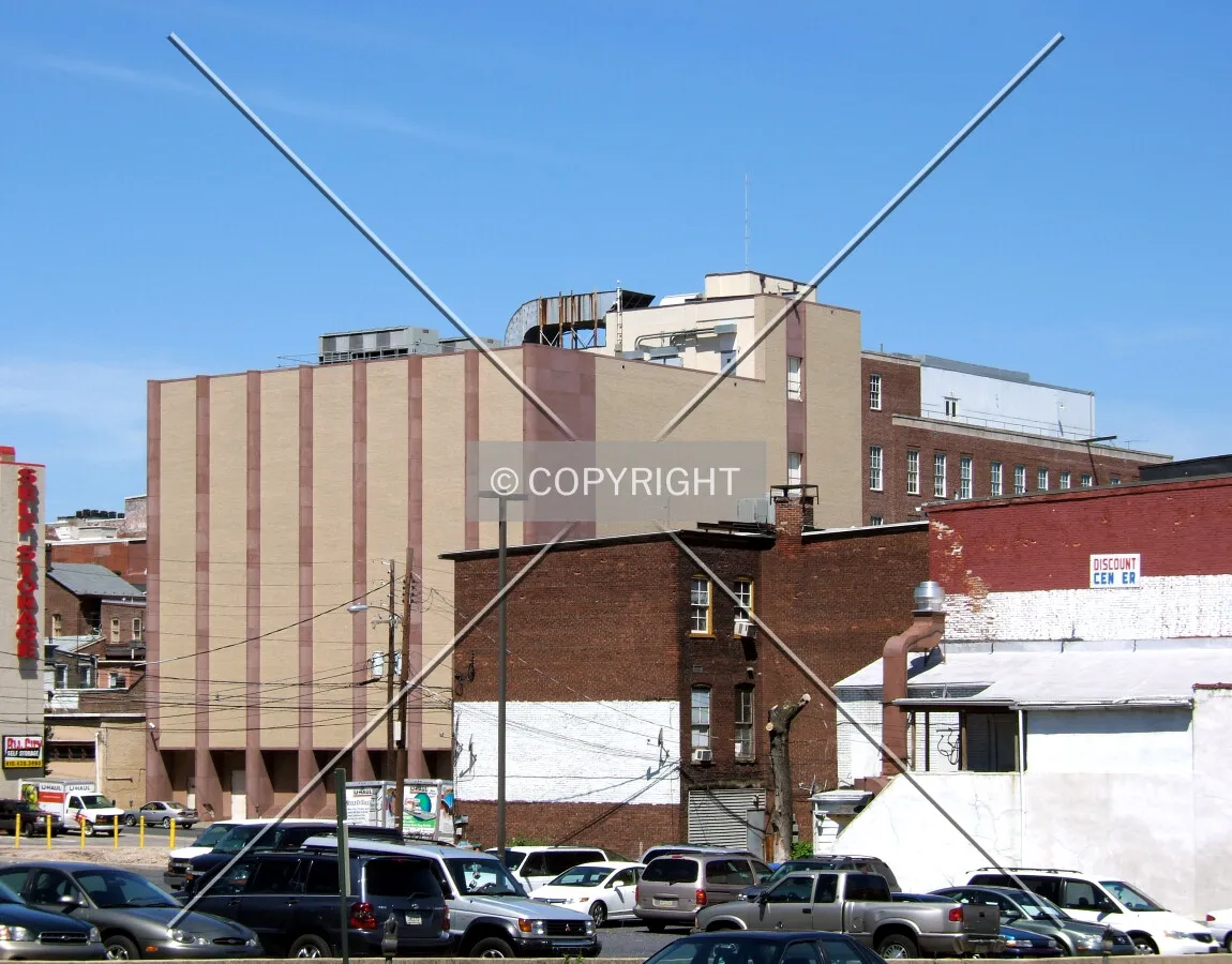 View from the southeast