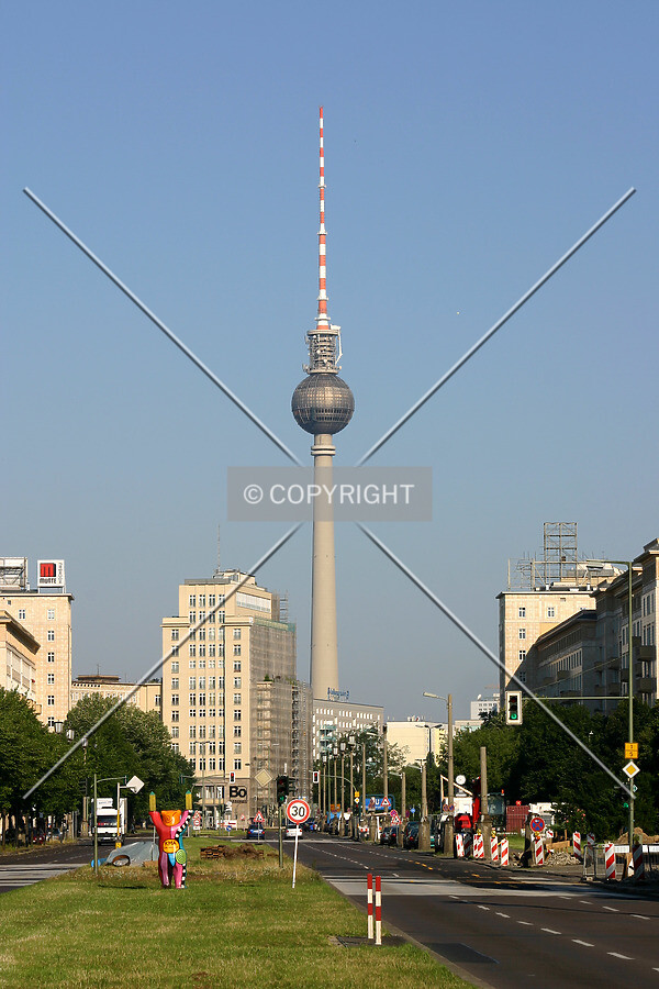 View from Karl-Marx-Allee