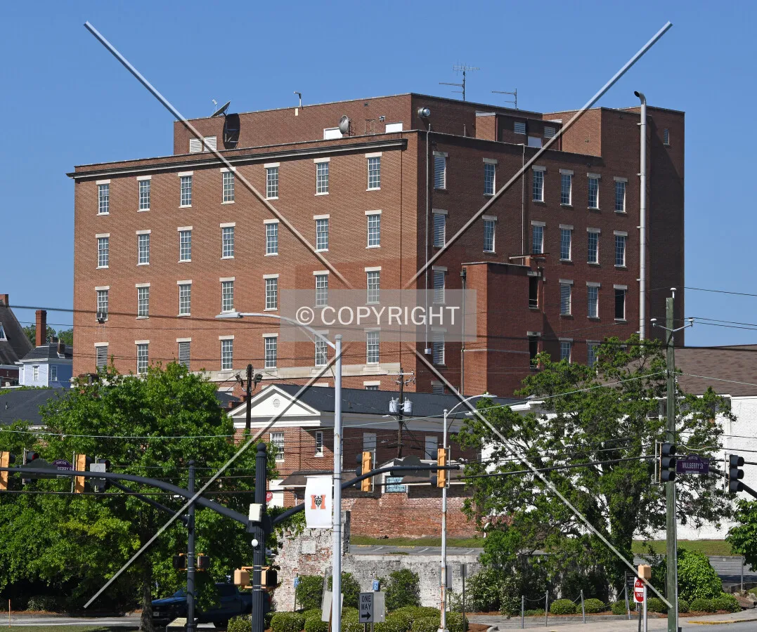 View from the northeast