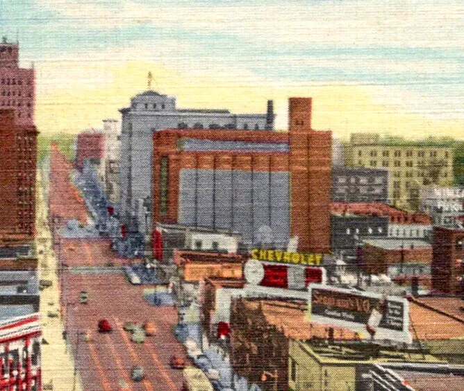 View from the northwest