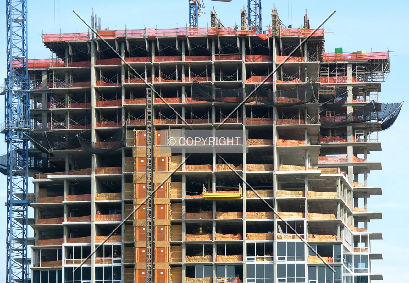 Upper floors from the southeast