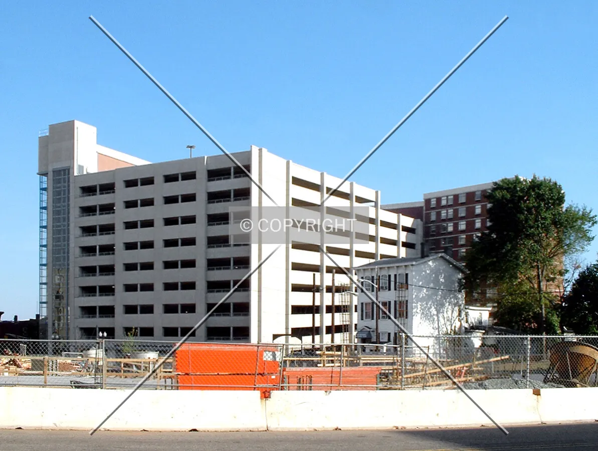 View from the northwest across New Street