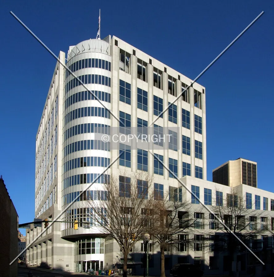 View from the southwest at 13th and Main Streets