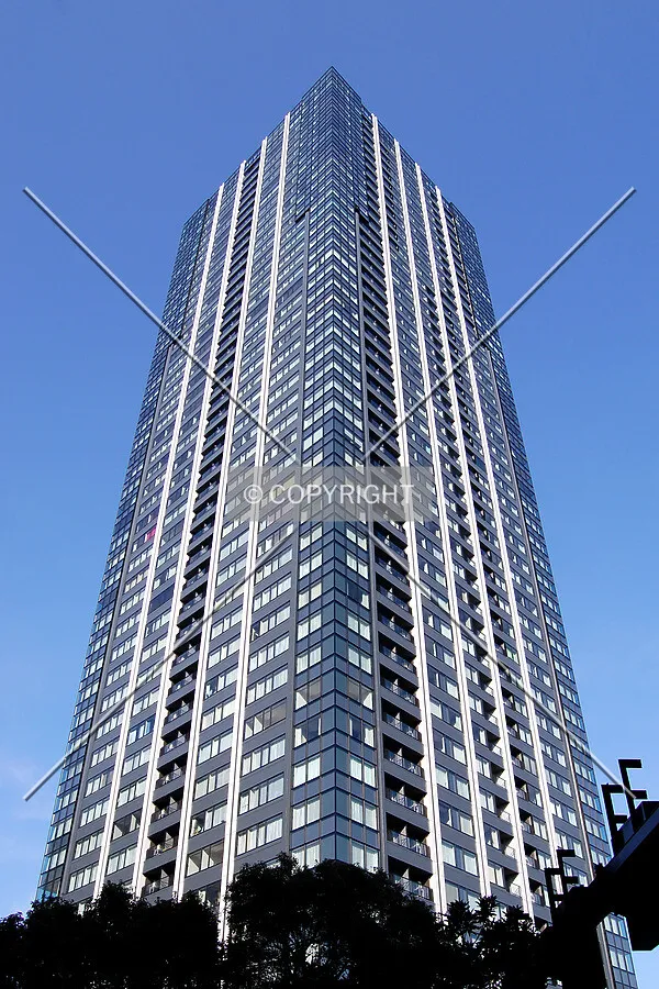 Looking up from the southeast